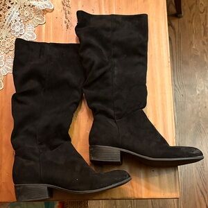 Kohl's Black Heeled Boots for Women